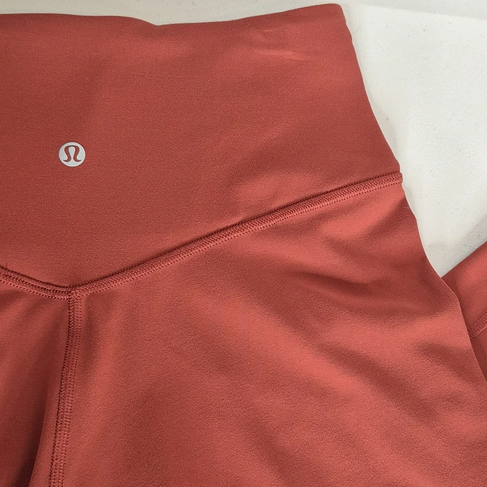 Lululemon Align Wide-Leg High-Rise 31" Inseam Pants in Terracotta - Size 6 - Picture 9 of 16